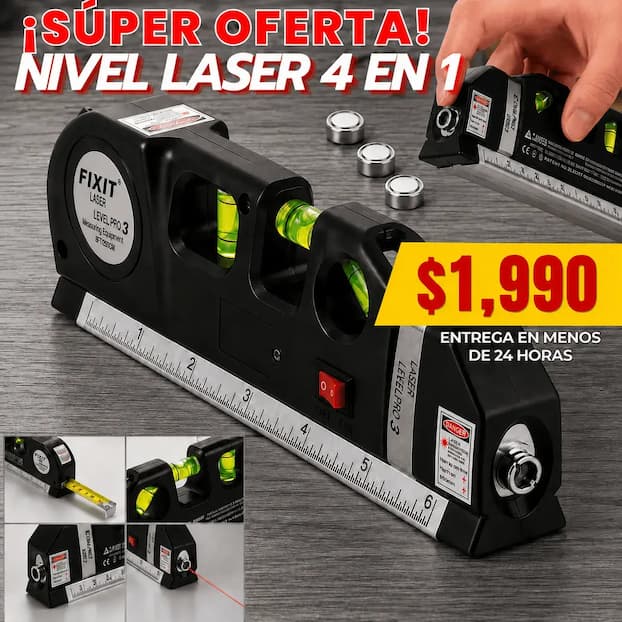 Nivel Laser Pro 4 en 1