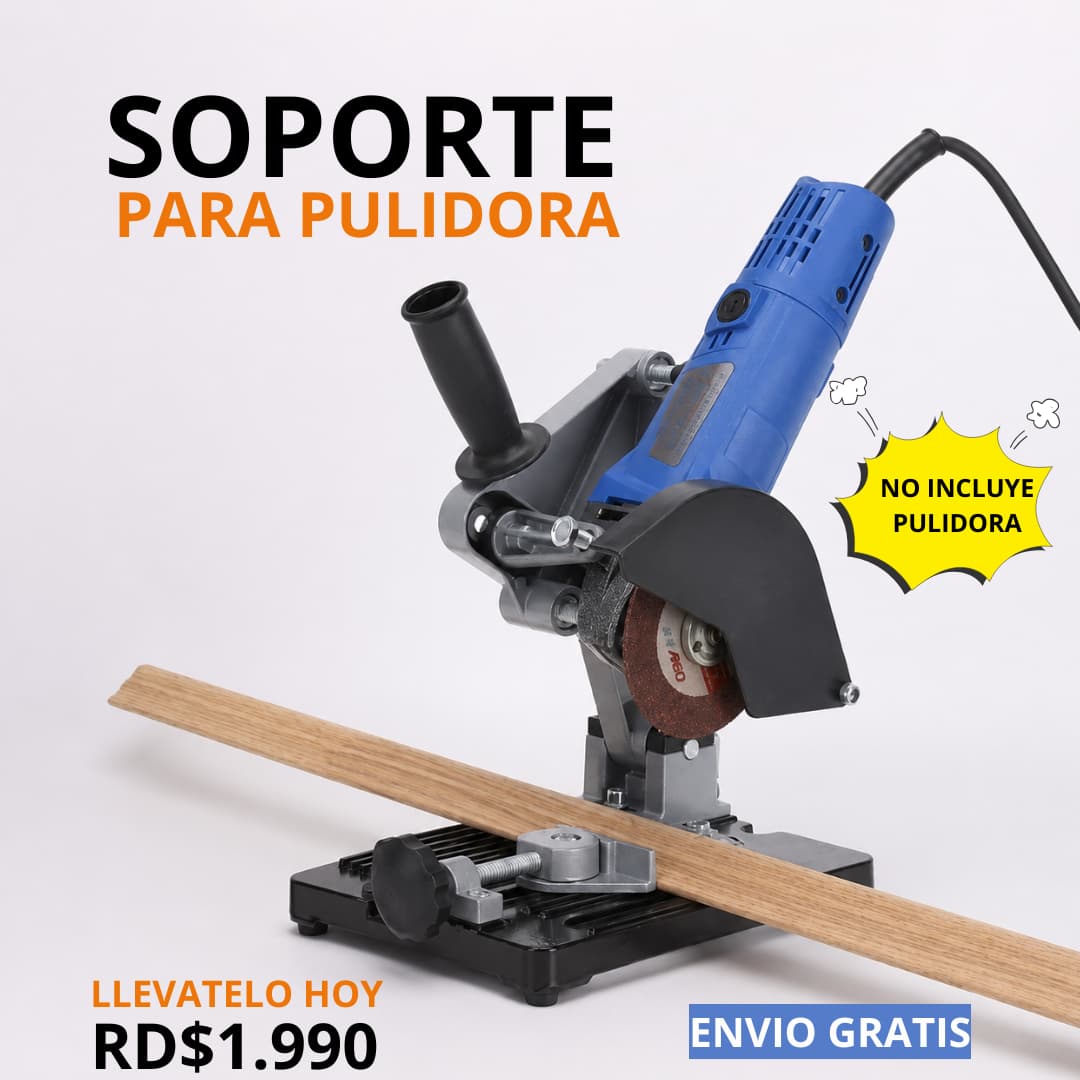 SOPORTE DE RECORTE PARA PULIDORA ANGULAR