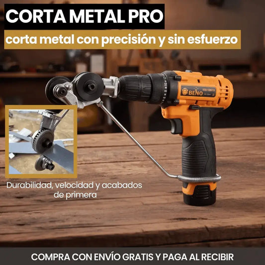 Cortador de metal para taladro