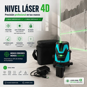 Nivel Láser Autonivelante Ultra Visible