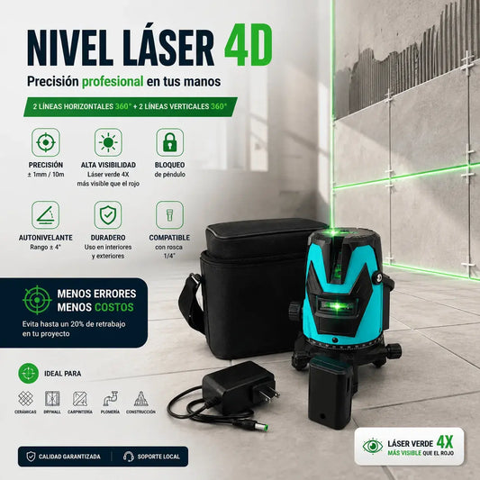 Nivel Láser Autonivelante Ultra Visible